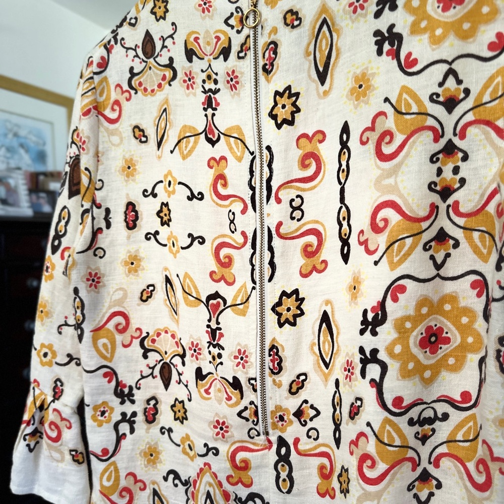 Mango Multicolor Patterned Dress - image 3